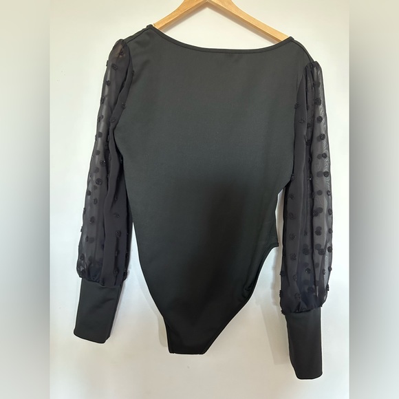 Black blouse - Picture 3 of 4